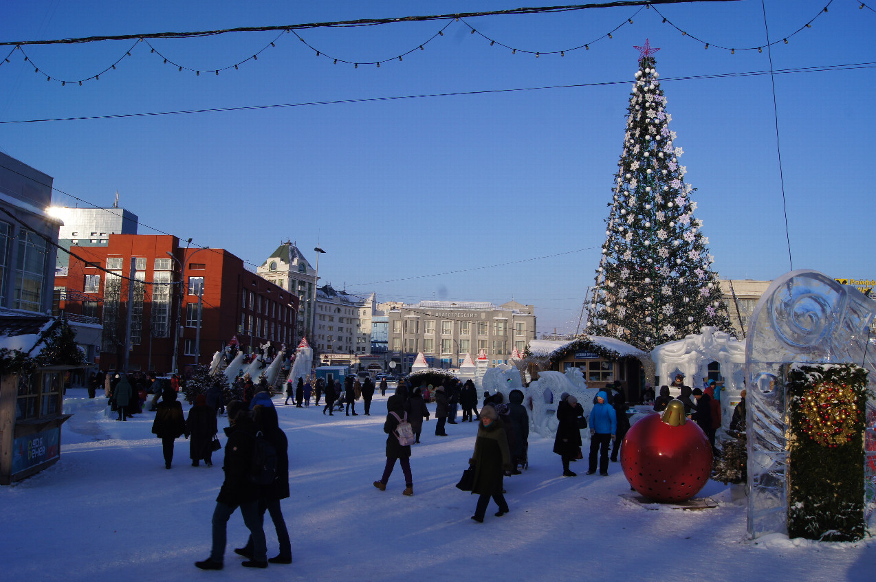 городская новогодняя елка - City Christmas Tree