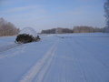 #9: Hay-dragging track that runs as far as 1.5 kilometres from the confluence