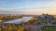 #6: Красноярск утром, вид из гостиницы / Krasnoyarsk morning view from the hotel