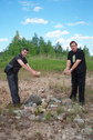 #4: Anar Polunov and Anatoly Terentiev constructed a stone pyramid near DCP