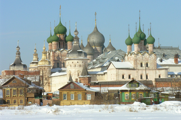 View to Rostov Kremlin from Nero Lake