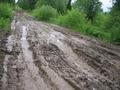 #8: sometimes we had to surmount muddy track like this