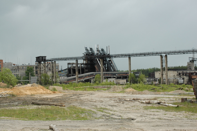 Industrial scenery in Zarya