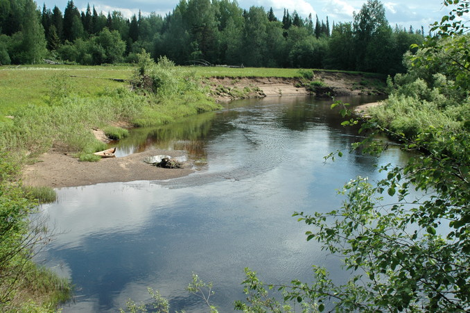 Luza river