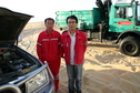 #7: Mr. Wang and his colleague from Sinopec Fly Camp 10