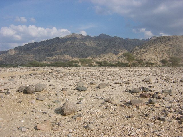The jabal from a nearby ridge