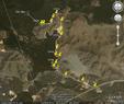 #8: Our map of waypoints to the Point from the closest main road