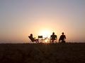 #9: Having a cool drink at sunset on a nearby jabal