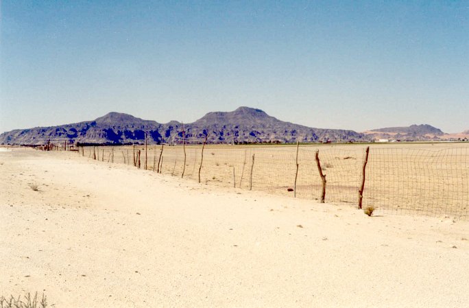 The West view to Jabal Umm Silmān