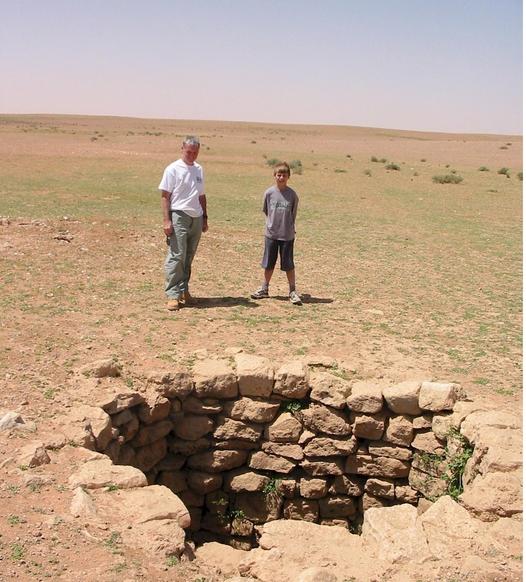 One of the many ancient wells.