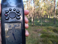 #9: way to CP; distance 308 meters