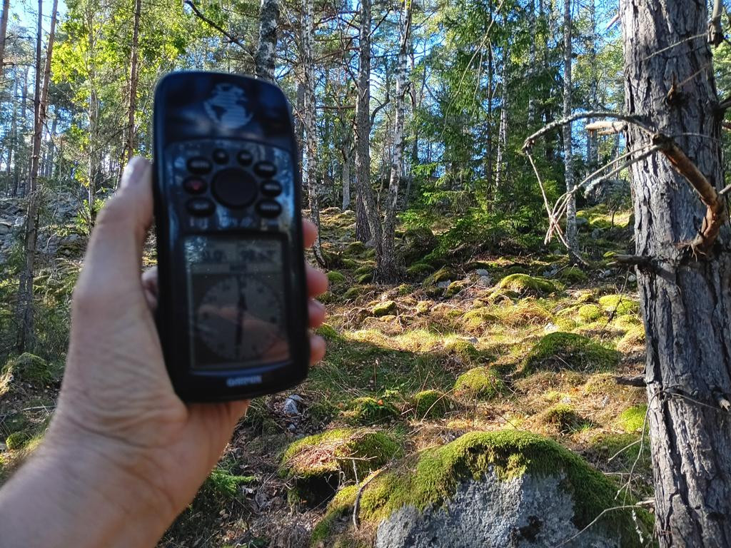 way up; distance to CP approx. 100 meters