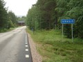 #7: Startposition am Ortsschild / Start on the Vänsjö sign