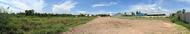 #5: Panorama taken outside the facility, 39 m from the point, which is located near the left end of the image.