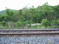 #1: View north from the railway track