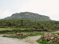 #9: The impressive solitary mountain with some ruins of Silyon visible on top