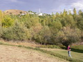 #8: View over the Confluence to the East with the village of Hamzalı in the background