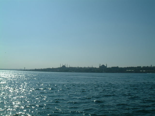 West view with Blue Mosque and Hagia Sophia