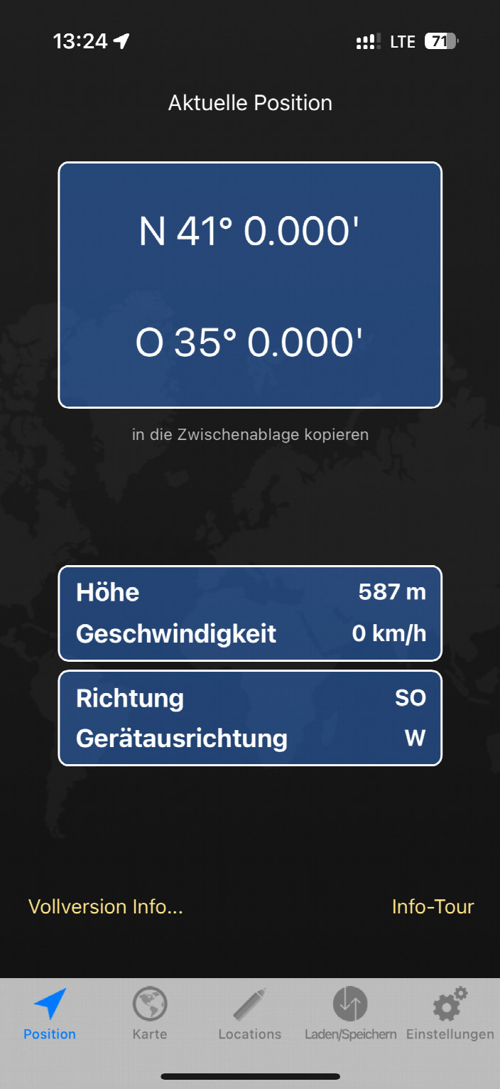 GPS Reading