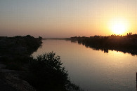 #9: Sundown over Ozernyy kollektor Druzhba (Lake Canal Friendship)