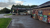 #7: gas station about 850 m west of the CP