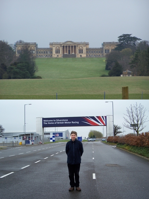 Stowe House and Silverstone Circuit