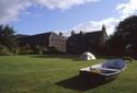#8: Our tent in the meadow of the Bladnoch distillery