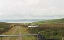 #8: parking at the gate and overlooking Loch Ryan, 2.6 km south of the CP