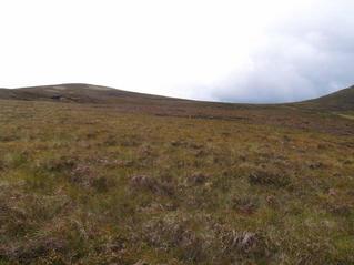 #1: the view from the north: Meall an Dubh-chadha to the left and Meallach Mhor to the right