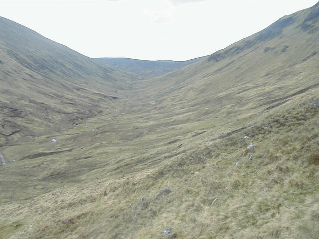 Scottish highland valley