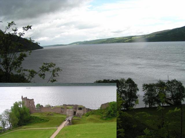 Loch Ness with Urquhart Castle