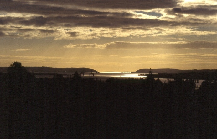 morning light over Cromarty Firth