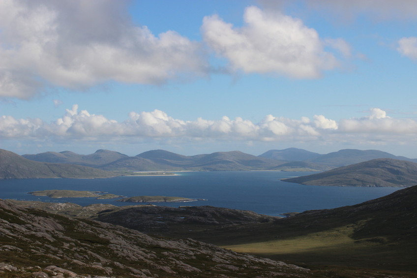 Looking south on Sound of Taransay