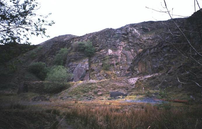 The old quarry.