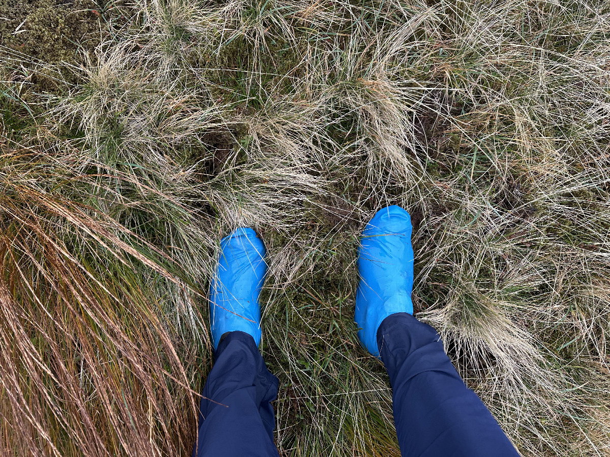 Great Over-Shoes keeping my Feet dry.