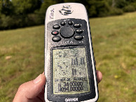 #6: GPS reading at the confluence point.