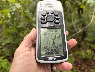 #7: GPS receiver at confluence. 