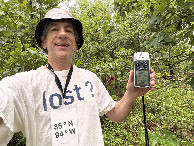 #8: Joseph Kerski at confluence. 