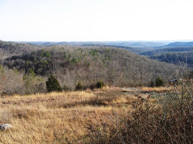 Example of hills near the confluence