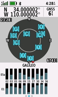 As close to all zeros as I could get (GPS+Galileo+BeiDou)