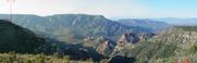#2: Panoramic from the canyon ridge from the NW.