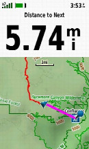 #2: My GPS receiver, 5.74 miles from the point