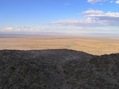 #2: View North (towards the Salton Sea, far in the distance)