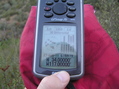 #4: GPS reading at the confluence point - 10 satellites in view.