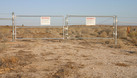#10: The nearby gate at Edwards AFB
