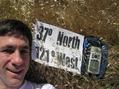 #2: Joseph Kerski lying in California's golden fields on 37 North 121 West.