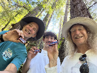 #7: (l to r) Peter, Andy and Targ