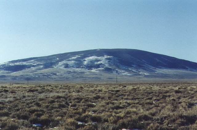 Mount San Antonio, across the state line in New Mexico
