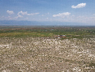 #9: View East (towards the Sangre de Cristo Mountains), from 120m above the point