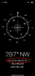 #2: This is the native Apple Compass app